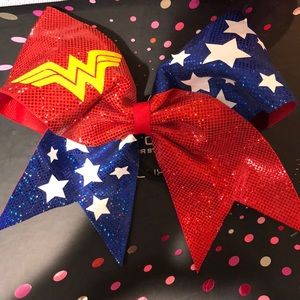 Wonder Woman Cheer Bow